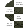 image:imageCOOFANDY Mens Henley Shirts Long Sleeve Lightweight Button TShirt Casual Basic Tee TopArmy Green