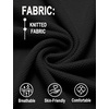image:imageCOOFANDY Mens Knit Polo Shirts Casual Short Sleeve Button Down Shirts Crochet Classic Golf Polo Collared ShirtsBlack