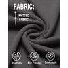 image:imageCOOFANDY Mens Knit Polo Shirts Casual Short Sleeve Button Down Shirts Crochet Classic Golf Polo Collared ShirtsDark Grey
