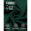 image:imageCOOFANDY Mens Knit Polo Shirts Casual Short Sleeve Button Down Shirts Crochet Classic Golf Polo Collared ShirtsGreen
