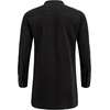 image:imageCOOFANDY Mens Linen Henley Shirts Long Sleeve Collarless TShirts Longline Kurta Beach Shirts with PocketBlack