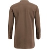 image:imageCOOFANDY Mens Linen Henley Shirts Long Sleeve Collarless TShirts Longline Kurta Beach Shirts with PocketBrown