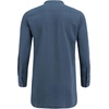 image:imageCOOFANDY Mens Linen Henley Shirts Long Sleeve Collarless TShirts Longline Kurta Beach Shirts with PocketDark Blue