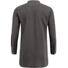 image:imageCOOFANDY Mens Linen Henley Shirts Long Sleeve Collarless TShirts Longline Kurta Beach Shirts with PocketDark Grey