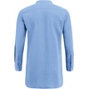 image:imageCOOFANDY Mens Linen Henley Shirts Long Sleeve Collarless TShirts Longline Kurta Beach Shirts with PocketLight Blue