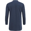 image:imageCOOFANDY Mens Linen Henley Shirts Long Sleeve Collarless TShirts Longline Kurta Beach Shirts with PocketNavy Blue