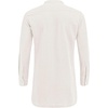 image:imageCOOFANDY Mens Linen Henley Shirts Long Sleeve Collarless TShirts Longline Kurta Beach Shirts with PocketWhite