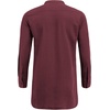 image:imageCOOFANDY Mens Linen Henley Shirts Long Sleeve Collarless TShirts Longline Kurta Beach Shirts with PocketWine Red