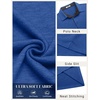 image:imageCOOFANDY Mens Long Sleeve Polo Shirts Button Casual Tee Collared Work Pullover ShirtsBlue