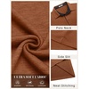 image:imageCOOFANDY Mens Long Sleeve Polo Shirts Button Casual Tee Collared Work Pullover ShirtsCaramel
