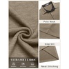 image:imageCOOFANDY Mens Long Sleeve Polo Shirts Button Casual Tee Collared Work Pullover ShirtsKhaki