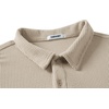 image:imageCOOFANDY Mens Long Sleeve Polo Shirts Casual Work Button Collared PulloverCream