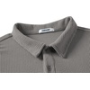 image:imageCOOFANDY Mens Long Sleeve Polo Shirts Casual Work Button Collared PulloverLight Grey