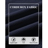 image:imageCOOFANDY Mens Long Sleeve Polo Shirts Casual Work Button Collared PulloverNavy Blue