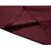 image:imageCOOFANDY Mens Long Sleeve Polo Shirts Casual Work Button Collared PulloverWine Red