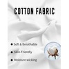 image:imageCOOFANDY Mens Long Sleeve Polo Shirts Cotton Collared Shirts Casual Business Polo Classic Golf T ShirtsWhite