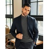 image:imageCOOFANDY Mens Mock Neck Shirts Fleece Long Sleeve Tops Basic Pullover TShirtsDark Grey