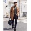 image:imageCOOFANDY Mens Mock Turtleneck TShirts Long Sleeve Solid Color Tees Shirts Basic Casual Slim Fit Pullover T ShirtsDark Grey
