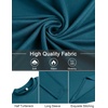 image:imageCOOFANDY Mens Mock Turtleneck TShirts Long Sleeve Solid Color Tees Shirts Basic Casual Slim Fit Pullover T ShirtsDeep Blue