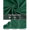 image:imageCOOFANDY Mens Mock Turtleneck TShirts Long Sleeve Solid Color Tees Shirts Basic Casual Slim Fit Pullover T ShirtsGreen