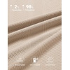 image:imageCOOFANDY Mens Polo Shirts Short Sleeve Casual Knit Textured Polo Shirt Summer Collared TShirtLight Khaki