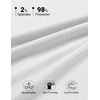 image:imageCOOFANDY Mens Polo Shirts Short Sleeve Casual Knit Textured Polo Shirt Summer Collared TShirtWhite
