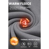 image:imageCOOFANDY Mens Quarter Zip Pullover Long Sleeve Mock Turtleneck Sweatshirts Thermal Workout Golf Polo ShirtLight Grey