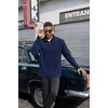 image:imageCOOFANDY Mens Quarter Zip Pullover Long Sleeve Mock Turtleneck Sweatshirts Thermal Workout Golf Polo ShirtNavy Blue