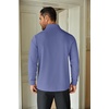 image:imageCOOFANDY Mens Quarter Zip Up Pullover Lightweight Mock Neck Sweatshirt Casual Long Sleeve Polo ShirtGrey Blue
