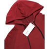 image:imageCOOFANDY Mens Short Sleeve Hoodie Workout Gym Sweatshirt Muscle Fit Fashion Athletic Hoodies Pullover Cotton Hooded TShirtsWine Red