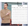 image:imageCOOFANDY Mens Slim Fit Basic Turtleneck Long Sleeve Lightweight Pullover Sweaters Casual Knitted Tops3 Pack  BlackWhiteKhaki