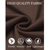 image:imageCOOFANDY Mens Slim Fit Basic Turtleneck Long Sleeve Lightweight Pullover Sweaters Casual Knitted TopsBrown