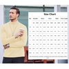 image:imageCOOFANDY Mens Slim Fit Basic Turtleneck Long Sleeve Lightweight Pullover Sweaters Casual Knitted TopsCream Beige