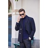 image:imageCOOFANDY Mens Slim Fit Basic Turtleneck Long Sleeve Lightweight Pullover Sweaters Casual Knitted TopsDark Blue