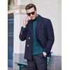 image:imageCOOFANDY Mens Slim Fit Basic Turtleneck Long Sleeve Lightweight Pullover Sweaters Casual Knitted TopsDenim Blue