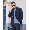 image:imageCOOFANDY Mens Slim Fit Basic Turtleneck Long Sleeve Lightweight Pullover Sweaters Casual Knitted TopsGray Blue