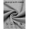 image:imageCOOFANDY Mens Slim Fit Basic Turtleneck Long Sleeve Lightweight Pullover Sweaters Casual Knitted TopsGrey