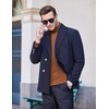 image:imageCOOFANDY Mens Slim Fit Basic Turtleneck Long Sleeve Lightweight Pullover Sweaters Casual Knitted TopsKhaki