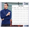 image:imageCOOFANDY Mens Slim Fit Basic Turtleneck Long Sleeve Lightweight Pullover Sweaters Casual Knitted TopsRoyal Blue