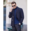 image:imageCOOFANDY Mens Slim Fit Basic Turtleneck Long Sleeve Lightweight Pullover Sweaters Casual Knitted TopsRoyal Blue
