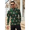 image:imageCOOFANDY Mens Slim Fit Basic Turtleneck Long Sleeve Lightweight Pullover Sweaters Casual Knitted TopsSanta Claus Elk