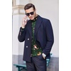 image:imageCOOFANDY Mens Slim Fit Basic Turtleneck Long Sleeve Lightweight Pullover Sweaters Casual Knitted TopsSanta Claus Elk