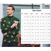 image:imageCOOFANDY Mens Slim Fit Basic Turtleneck Long Sleeve Lightweight Pullover Sweaters Casual Knitted TopsSanta Claus Elk