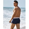 image:imageCOOFANDY Mens Square Leg Swim Briefs Tight Swim Trunks Swimsuit Athletic Bathing Suit Swimwear with LinerA Navy Blue