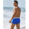 image:imageCOOFANDY Mens Square Leg Swim Briefs Tight Swim Trunks Swimsuit Athletic Bathing Suit Swimwear with LinerA Sky Blue