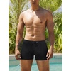 image:imageCOOFANDY Mens Square Leg Swim Briefs Tight Swim Trunks Swimsuit Athletic Bathing Suit Swimwear with LinerA Solid  Black