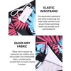 image:imageCOOFANDY Mens Square Leg Swim Briefs Tight Swim Trunks Swimsuit Athletic Bathing Suit Swimwear with LinerPattern5  Tropical Leaves