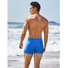 image:imageCOOFANDY Mens Square Leg Swim Briefs Tight Swim Trunks Swimsuit Athletic Bathing Suit Swimwear with LinerSolid  Deep Sky Blue
