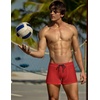 image:imageCOOFANDY Mens Square Leg Swim Briefs Tight Swim Trunks Swimsuit Athletic Bathing Suit Swimwear with LinerSolid  Red