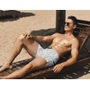 image:imageCOOFANDY Mens Square Leg Swim Briefs Tight Swim Trunks Swimsuit Athletic Bathing Suit Swimwear with LinerZ Black Leaves